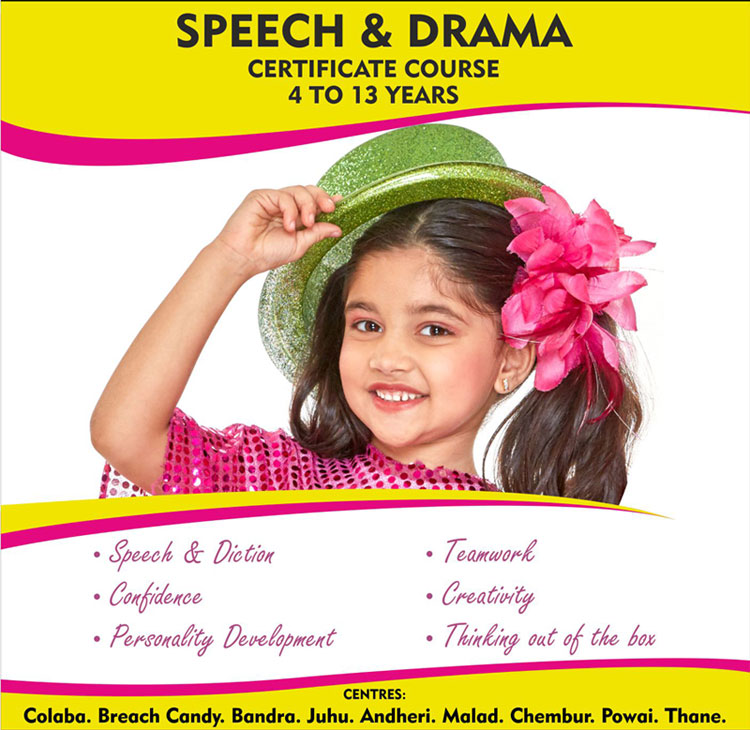 Speech & Drama Certificate Course - 4 to 13 Years