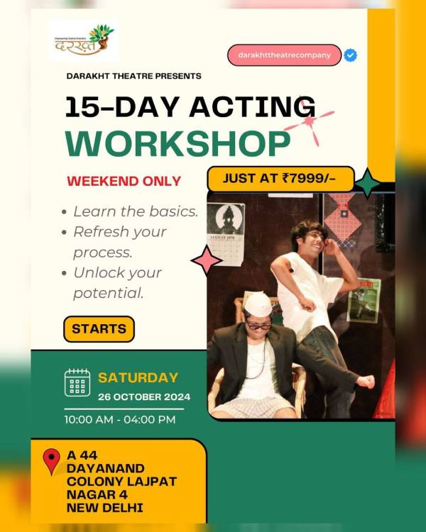 15 Days Acting Workshop