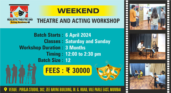 Weekend Theatre and Acting Workshop