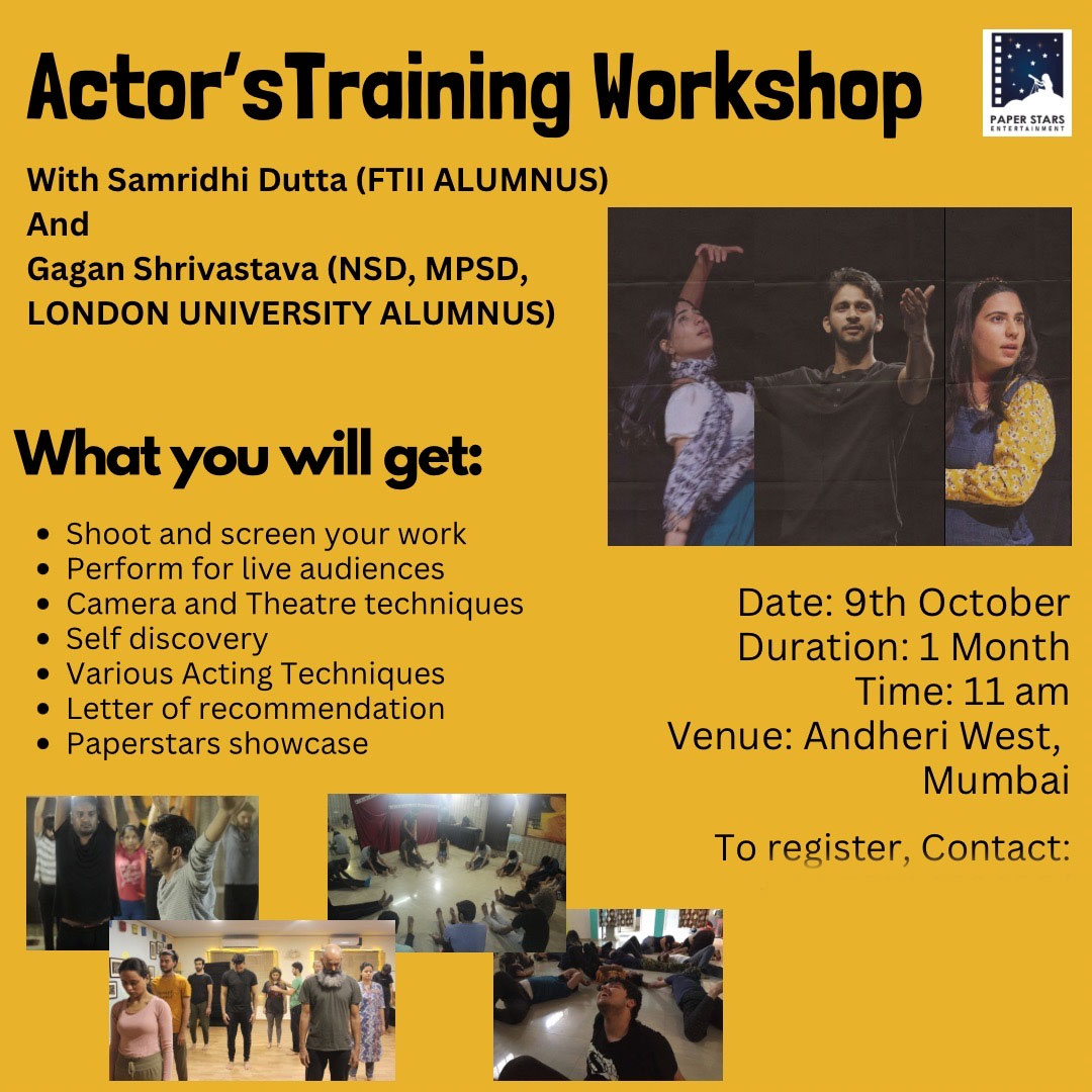 Actor Training Workshop