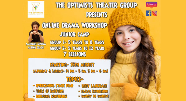 Kids Online Drama Workshop