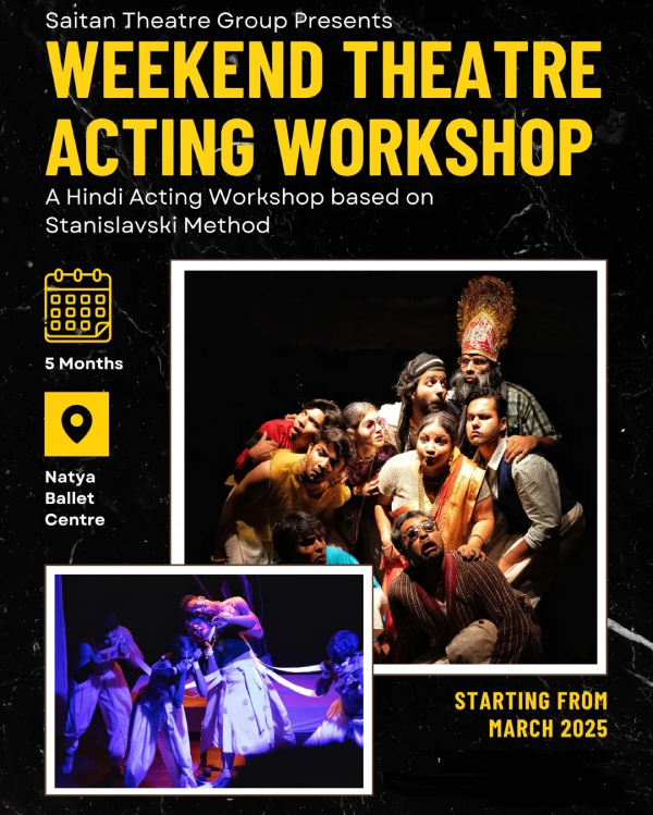 Weekend Theatre Acting Workshop